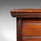 Antique Victorian English Clerk's Pedestal Desk in Walnut, 1880s 11