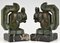 Art Deco Squirrel Bookends by Max Le Verrier, 1930s, Set of 2 2