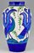 Art Deco Ceramic Vase with Stylized Birds by Charles Catteau for Keramis, 1931 4