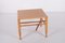 Danish Safari Coffee Table in Oak & Leather by Kaare Klint, Image 1