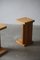 Scandinavian Brutalist Nightstands in Solid Pine, 1970s, Set of 2 2