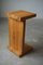 Scandinavian Brutalist Nightstands in Solid Pine, 1970s, Set of 2 4