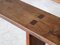 Cherry Wood Benches, Set of 2 5