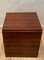 Cube Rosewood Nesting Tables Kai Kristiansen for Mobelfabrik Vildbjerg, Denmark, 1960s 3