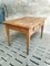Antique French Kitchen Table in Oak with Drawer 12