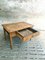 Antique French Kitchen Table in Oak with Drawer, Image 2