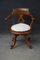 Victorian Mahogany Office Chair, Image 14