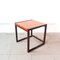 Small Danish Side Table in Rosewood & Leather, 1960s 1
