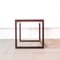 Small Danish Side Table in Rosewood & Leather, 1960s, Image 7