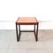 Small Danish Side Table in Rosewood & Leather, 1960s, Image 3
