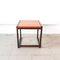 Small Danish Side Table in Rosewood & Leather, 1960s 6