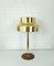 Bumling Brass & Leather Table Lamp by Anders Pehrson for Ateljé Lyktan, 1960s 1