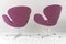 Butaca Swan morada de Arne Jacobsen para Fritz Hansen, Dinamarca, 1958, Imagen 10