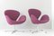 Butaca Swan morada de Arne Jacobsen para Fritz Hansen, Dinamarca, 1958, Imagen 7