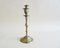 Antique Style Three-Armed Brass Candle Holder 6