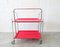 Red Dinette Foldable Trolley, Germany, 1960s 10