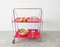 Red Dinette Foldable Trolley, Germany, 1960s 7