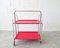 Red Dinette Foldable Trolley, Germany, 1960s 9