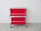 Red Dinette Foldable Trolley, Germany, 1960s 5