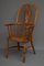 Viktorianischer Windsor Stuhl aus Eibenholz 1