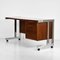 Vintage Walnut & Chrome Desk, 1970s, Image 1