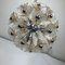 Vintage Sputnik Chandelier with 35 Glass Flowers from Venini, 1970s, Image 11