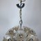 Lámpara de araña Sputnik vintage con 35 flores de vidrio de Venini, años 70, Imagen 10