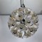 Vintage Sputnik Chandelier with 35 Glass Flowers from Venini, 1970s, Image 4