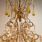 Murano Glass Marie Thérèse Chandelier with Multicoloured Drops 4