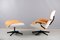 Cognac Leather Lounge Chair with Ottoman by Charles & Ray Eames for Vitra, 1970, Set of 2 19