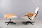 Cognac Leather Lounge Chair with Ottoman by Charles & Ray Eames for Vitra, 1970, Set of 2 27