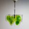 Glass Chandelier, 1960s, Image 1