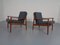 Danish Teak Armchairs & Sofa by Svend Aage Eriksen for Glostrup, 1960s, Set of 3 22