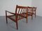 Danish Teak Armchairs & Sofa by Svend Aage Eriksen for Glostrup, 1960s, Set of 3, Image 12