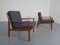 Poltrone e divano in teak di Svend Aage Eriksen per Glostrup, Danimarca, anni '60, set di 3, Immagine 21