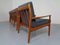 Danish Teak Armchairs & Sofa by Svend Aage Eriksen for Glostrup, 1960s, Set of 3 10