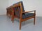 Danish Teak Armchairs & Sofa by Svend Aage Eriksen for Glostrup, 1960s, Set of 3, Image 10