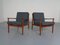 Danish Teak Armchairs & Sofa by Svend Aage Eriksen for Glostrup, 1960s, Set of 3 23