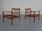 Danish Teak Armchairs & Sofa by Svend Aage Eriksen for Glostrup, 1960s, Set of 3 27