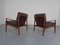 Danish Teak Armchairs & Sofa by Svend Aage Eriksen for Glostrup, 1960s, Set of 3 25