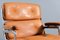 Vintage Cognac Lobby Chair by Charles & Ray Eames for Herman Miller 8