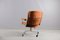 Vintage Cognac Lobby Chair by Charles & Ray Eames for Herman Miller 13