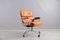 Vintage Cognac Lobby Chair by Charles & Ray Eames for Herman Miller 1
