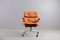 Cognacfarbener Vintage Lobby Chair von Charles & Ray Eames für Herman Miller 5