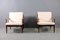 Mid-Century Lounge Chairs by Carl Straub for Goldfeder in Sheepskin, Set of 2 2