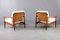 Mid-Century Lounge Chairs by Carl Straub for Goldfeder in Sheepskin, Set of 2 7