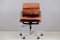 German Chrome and Aniline Leather Soft Pad EA217 Desk Chair by Charles & Ray Eames for Vitra 4