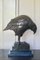 Große Bronze Hawk Skulptur von Altdorf 3