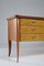 Credenza grande in legno e ottone con ripiano in vetro di Paolo Buffa, anni '50, Immagine 4