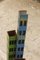 Vintage Brutalist Sculpture of Welded Steel and Painted Brooklyn Bridge 17